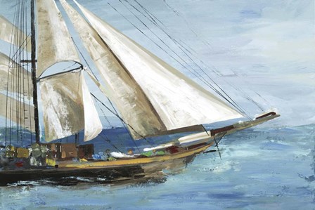 Big Sail by Asia Jensen art print