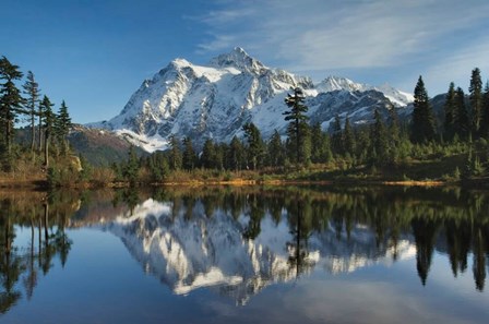 Mount Shukan Reflection I by Alan Majchrowicz art print