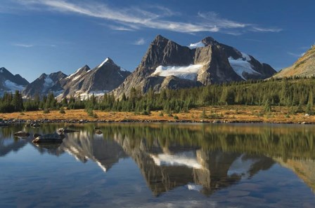 Amethyst Lake Reflection by Alan Majchrowicz art print