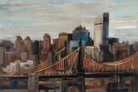 Queensboro Bridge by Silvia Vassileva art print