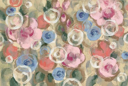 Parisian Floral I Pastel by Silvia Vassileva art print