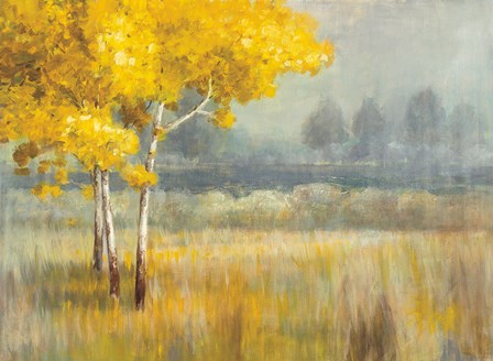 Yellow Landscape by Danhui Nai art print