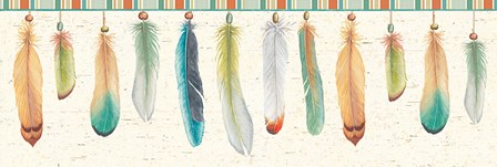 Feather Tales VII by Daphne Brissonnet art print