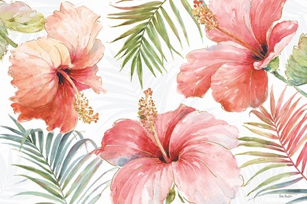 Tropical Blush I by Lisa Audit art print