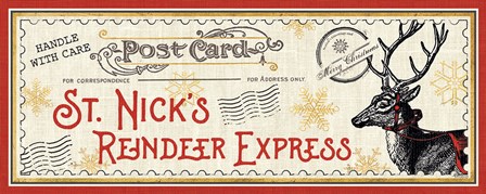 North Pole Express VIII by Pela Studio art print