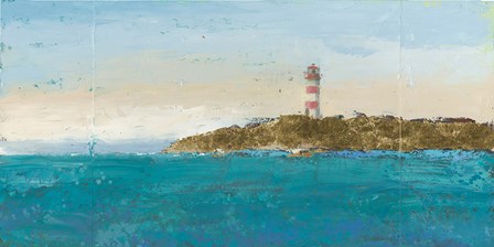 Lighthouse Seascape I by James Wiens art print