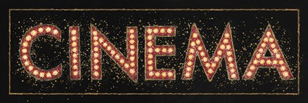 Cinema Marquee by James Wiens art print