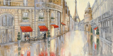 Touring Paris Crop by Julia Purinton art print