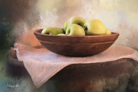 Apple Still Life by Robin-Lee Vieira art print