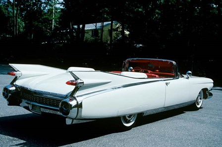 1959 El Dorado Biarritz Cadillac Convertible by Vintage PI art print