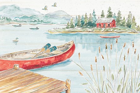 Lake Moments I by Daphne Brissonnet art print