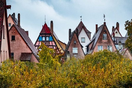 Fall Colors of Rothenburg I by Ramona Murdock art print