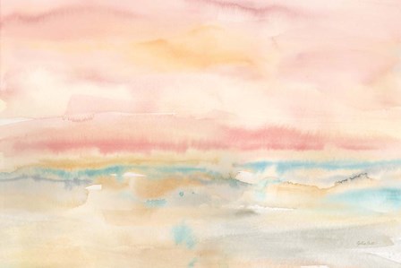 Blush Seascape by Cynthia Coulter art print