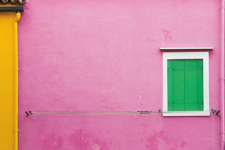 Windows of Burano V by Aledanda art print