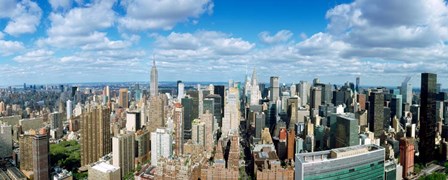 Aerial View of New York City by Panoramic Images art print