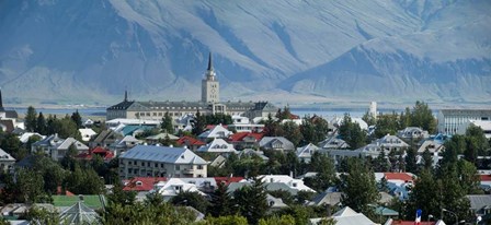 Perlan Building, Reykjavik, Iceland by Panoramic Images art print