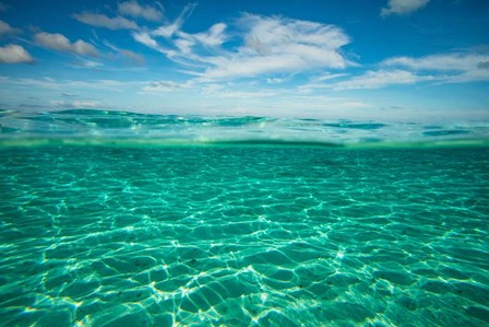 Clouds over the Pacific Ocean, Bora Bora, French Polynesia by Panoramic Images art print