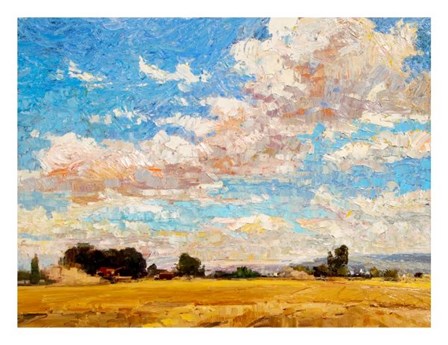 August Harvest by Robert Moore art print