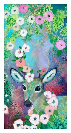 Forest Prince by Jennifer Lommers art print