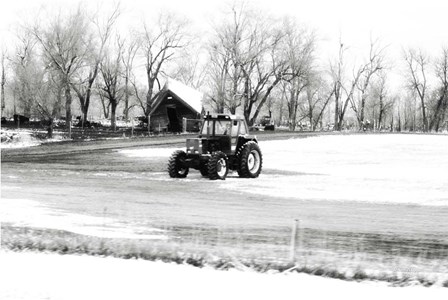 Tractor by Jennifer Pugh art print