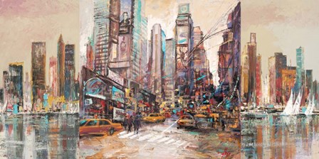 NYC 2 by Luigi Florio art print