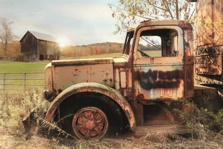 Rusty Junker by Lori Deiter art print