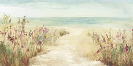 By The Beach by Asia Jensen art print