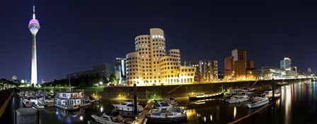 Medienhafen Dusseldorf by Duncan art print