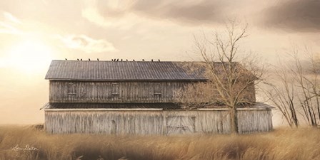 Sundown at the Barn by Lori Deiter art print