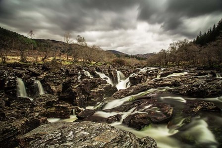 Glen Etive Waterfall by Duncan art print