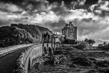 Fairytale Castle 2 Black &amp; White by Duncan art print