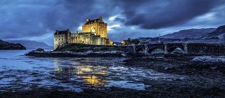 Fairytale Castle Twilight Panorama 2 by Duncan art print