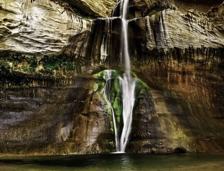 Calf Creek Falls Crop by Duncan art print