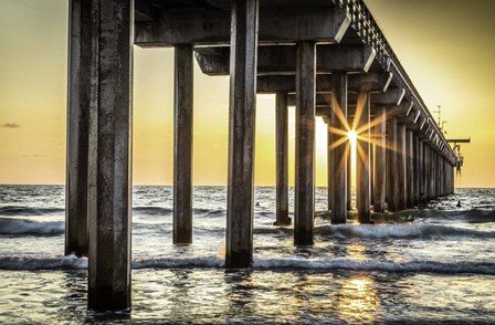 Cali Pier 2 by Duncan art print