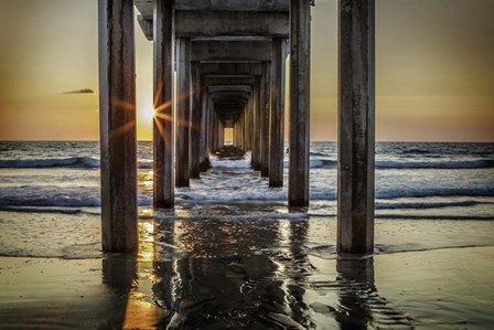 Cali Pier 3 by Duncan art print