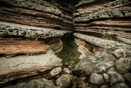 Layered Slot Canyon by Duncan art print