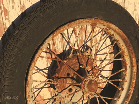 Tire by Cindy Jacobs art print