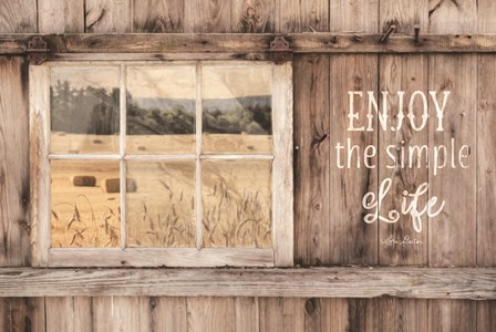 Enjoy the Simple Life by Lori Deiter art print