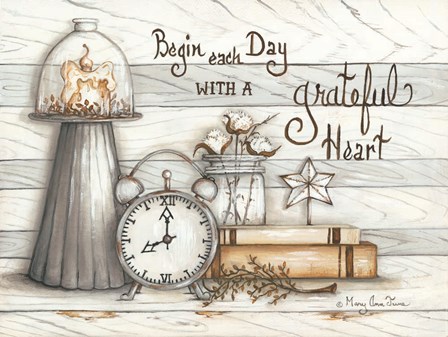 Grateful Heart by Mary Ann June art print