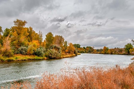 Snake River Autumn V by Ramona Murdock art print