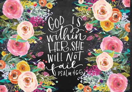 God Is by Valerie Wieners art print