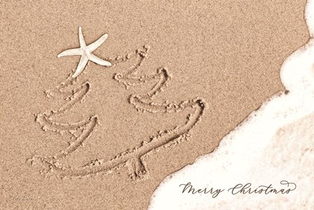 Beach Christmas by Lori Deiter art print