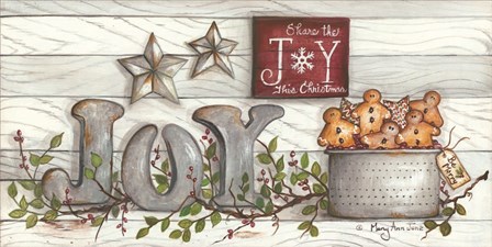 Share the Joy by Mary Ann June art print